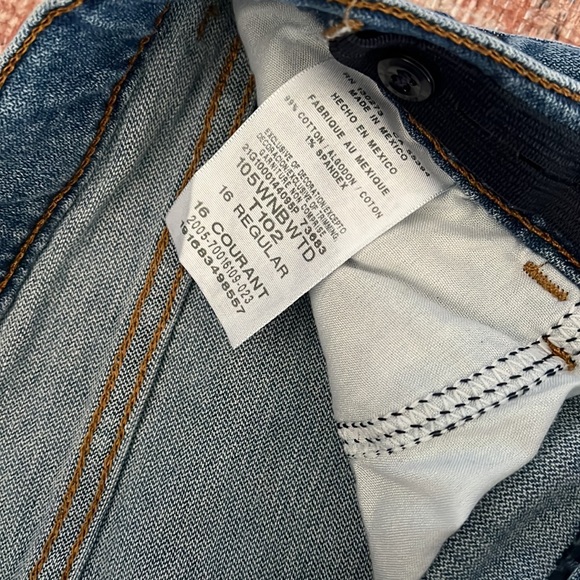 Wrangler Size 16 Light Wash - Picture 7 of 8